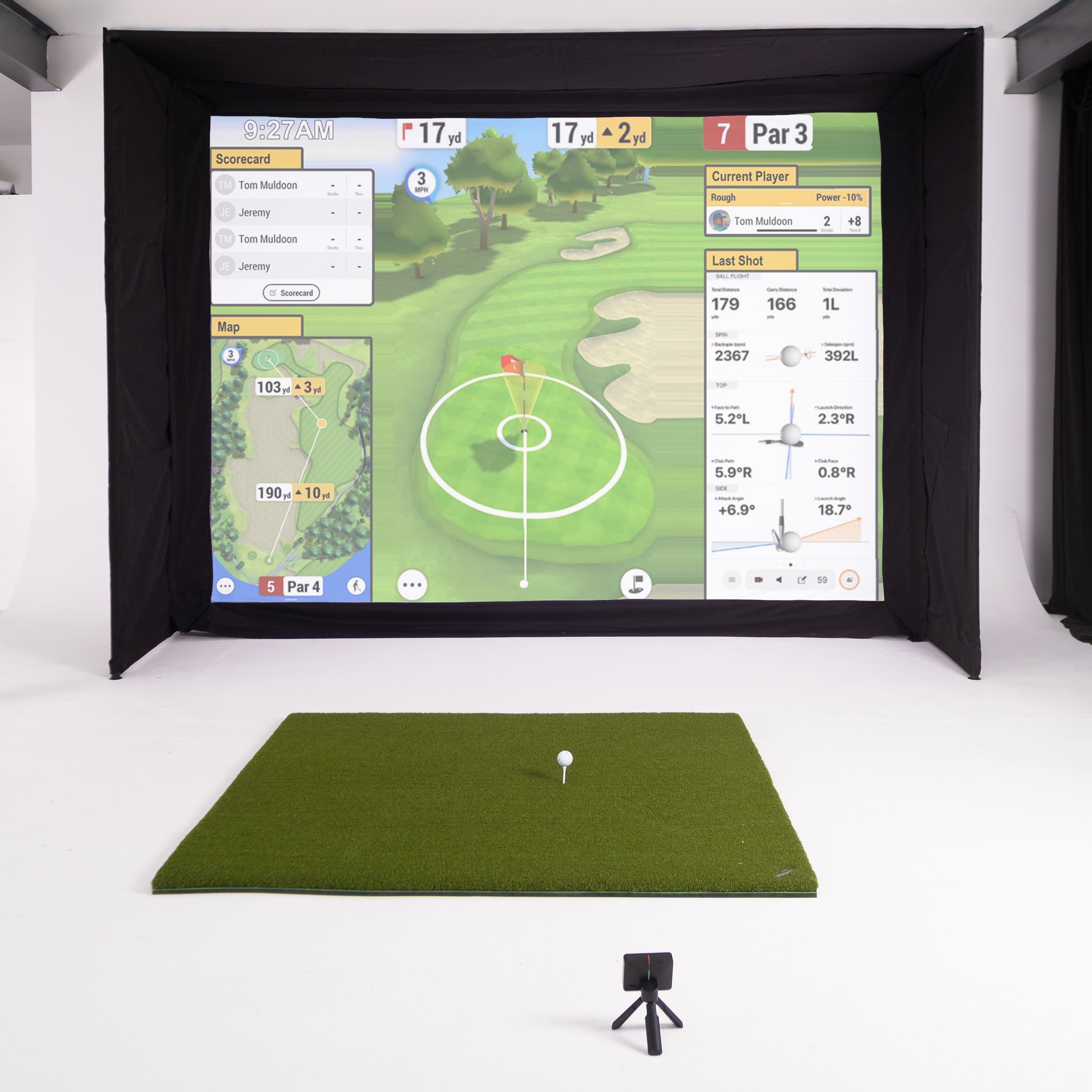 Garmin R10 EasySim Golf Simulator Bundel