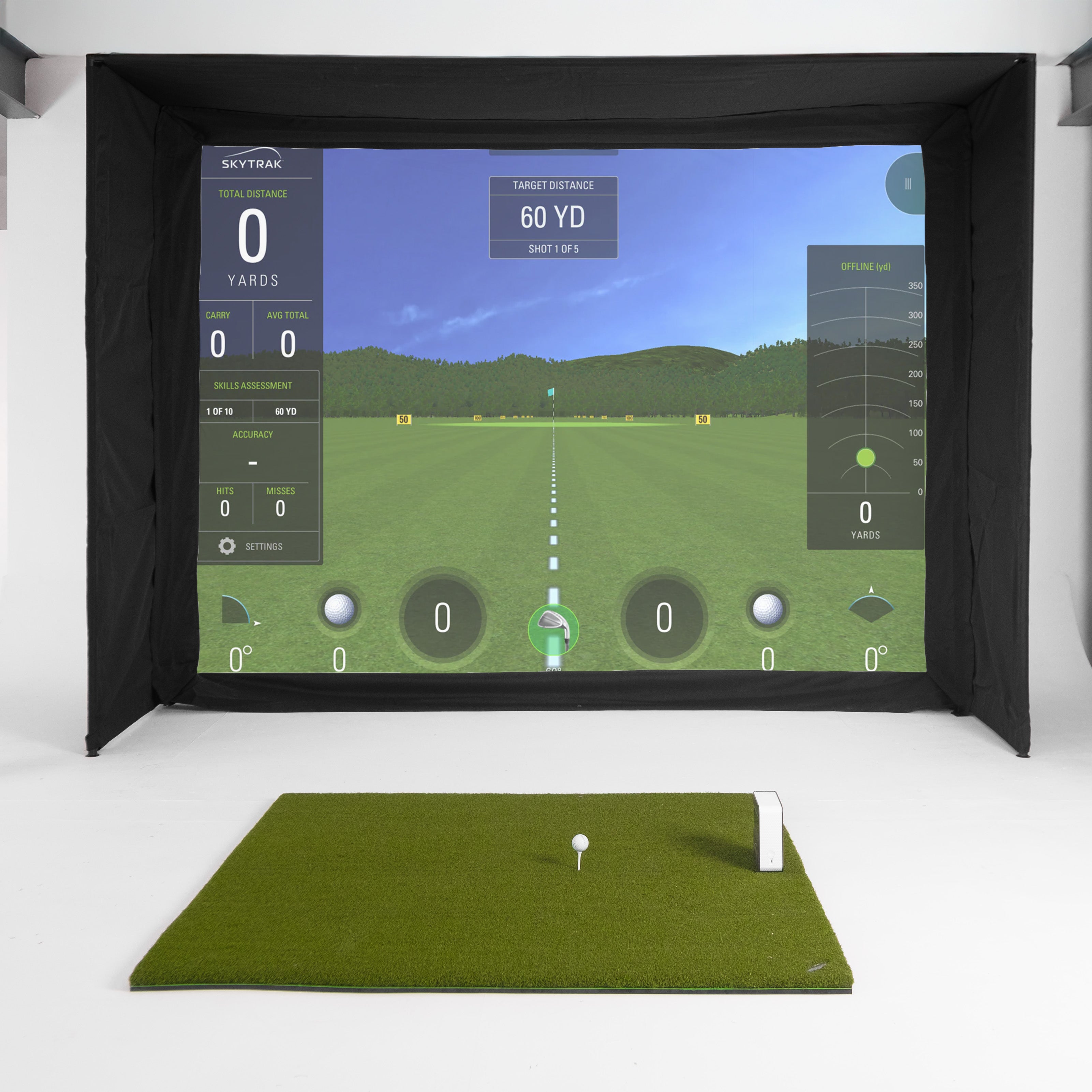 Skytrak EasySim Golf Simulator Bundel