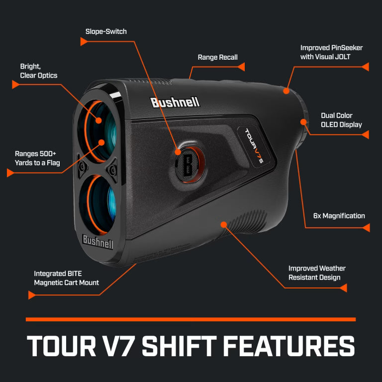 Bushnell Tour V7 Shift Golf Rangefinder